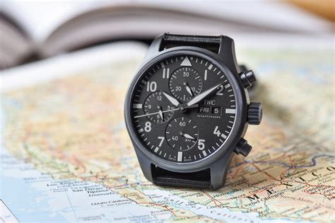 iwc pilot chronograph 41 ceratanium|iwc pilot chronograph 41 bronze.